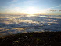 富士山　雲海５